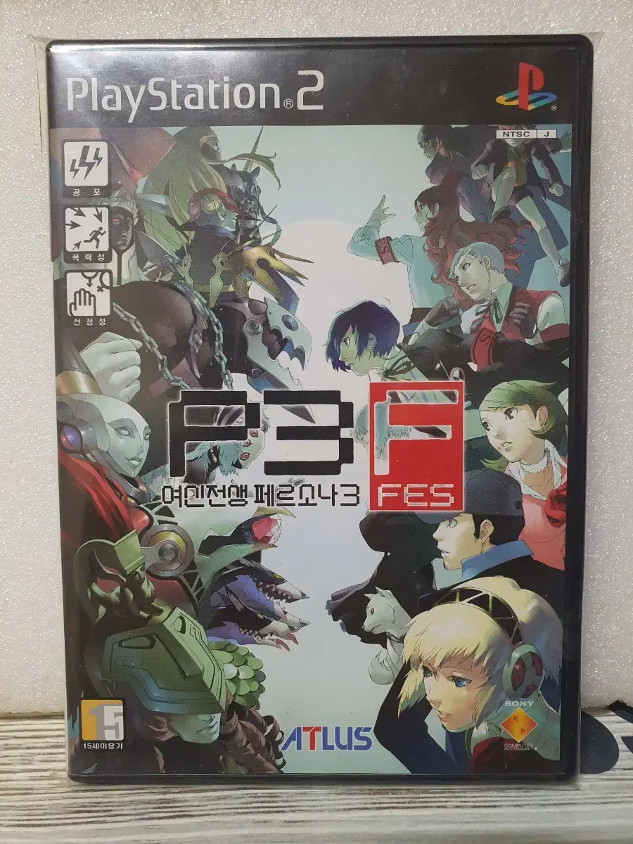 PS2 여신전생 페르소나3 FES 정발 팝니다(OST동봉)